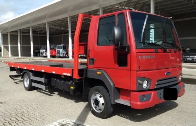 FORD CARGO 816 PLATAFORMA ASA DELTA 2017