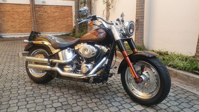 HARLEY DAVIDSON FAT BOY 2014, CUSTOMIZADA, IMPECÁVEL, ÚNICA !
