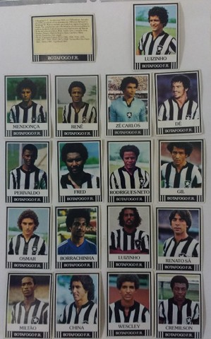 Futebol Cards Ping Pong - Botafogo FR - A - B - Foto 3