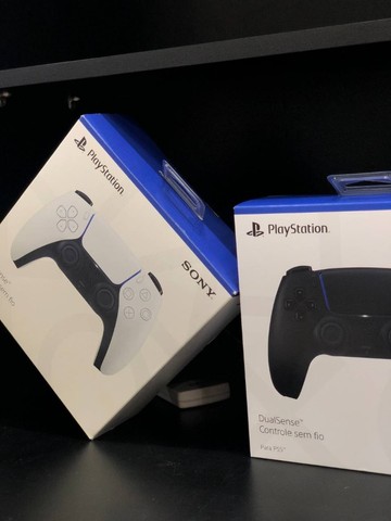 Controle Ps5 Dualsense Sem Fio Novo Lacrado Pronta Entrega Original Sony  Branco