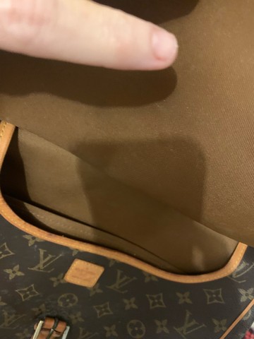 Bolsa transversal louis vuitton 