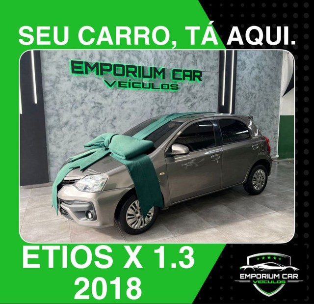 OFERTA RELÂMPAGO!!! TOYOTA ETIOS 1.3 X ANO 2018