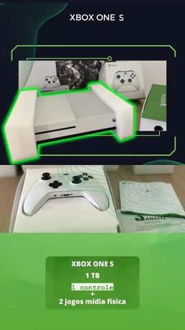 Xbox One S 1tb + Controle Xbox Series S + Jogo