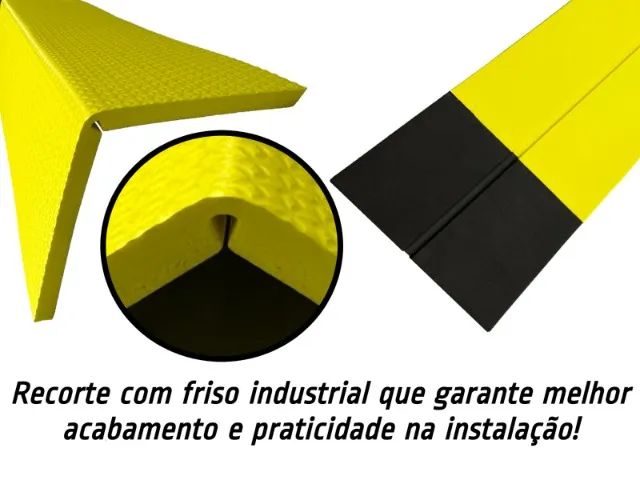 Cantoneira para estacionamento 10x10x65cm
