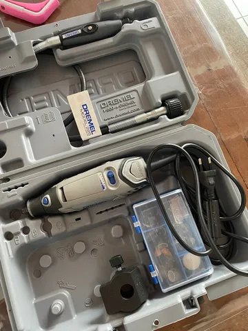 Kit Dremel Micro Retífica 3000 + Estação de Trabalho + Brocas