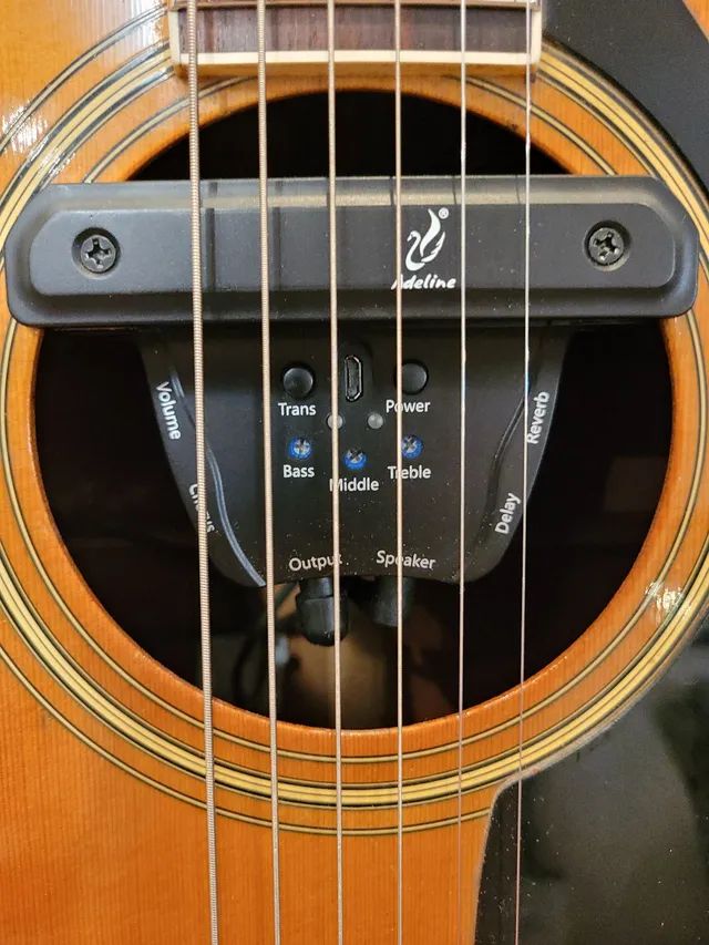 Violão japonês Yamaha FG 201 B transcústico + softcase + trastes
