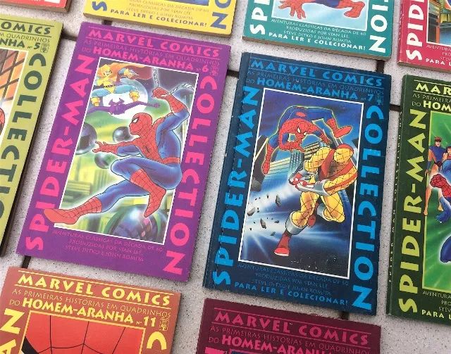 Spider Man - Marcel Comics Collection 1996 - 10 Revistas - Foto 2