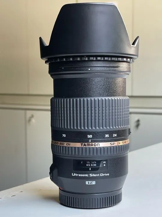 Lente Tamron para Canon 24-70 SP VC 