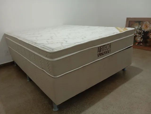 Cama box casal Ortobom ( temos a pronta entrega ) tamanho 138x188