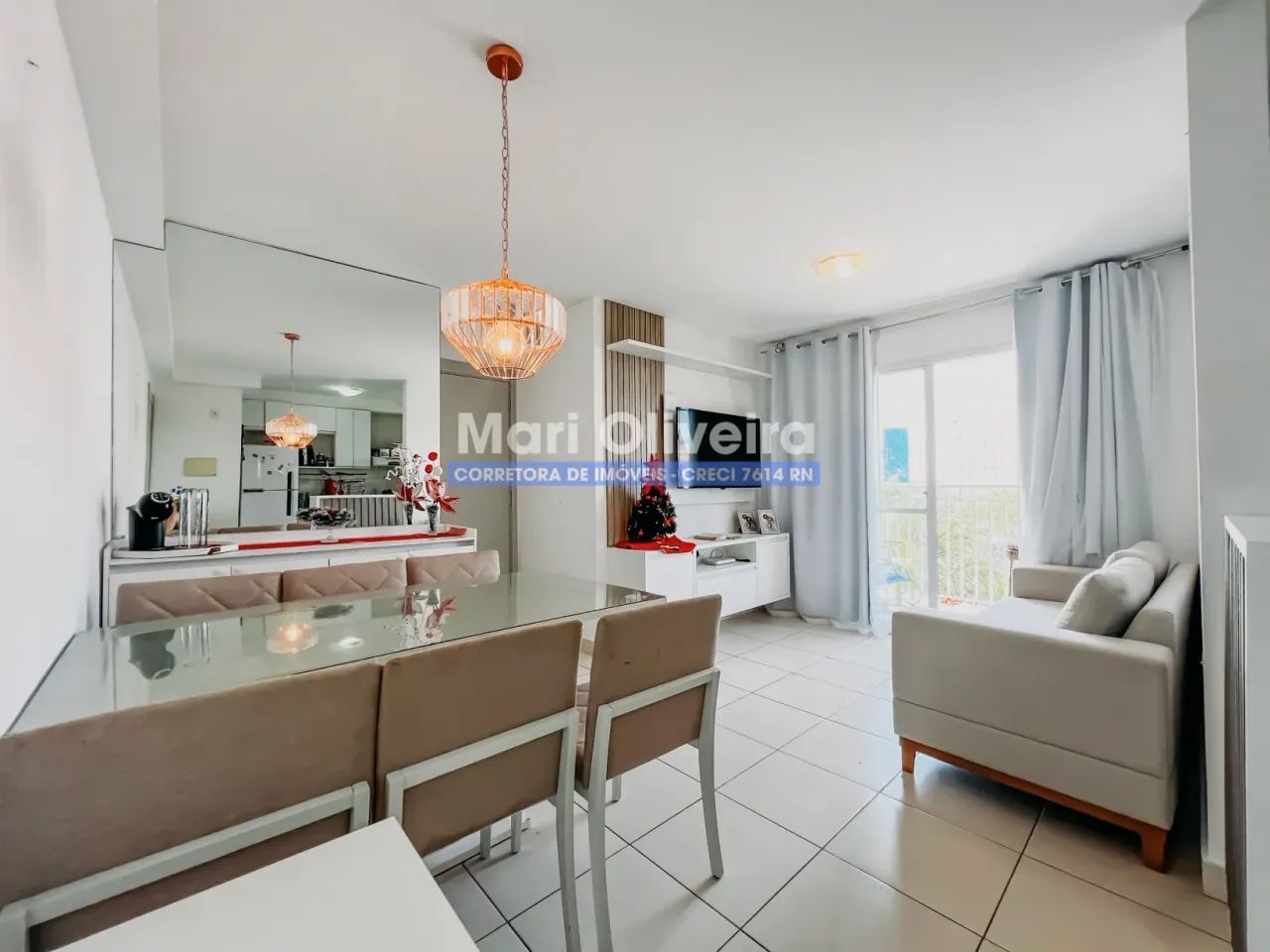 69m², Apartamento 3 quartos (1 suíte), Nova Parnamirim/RN