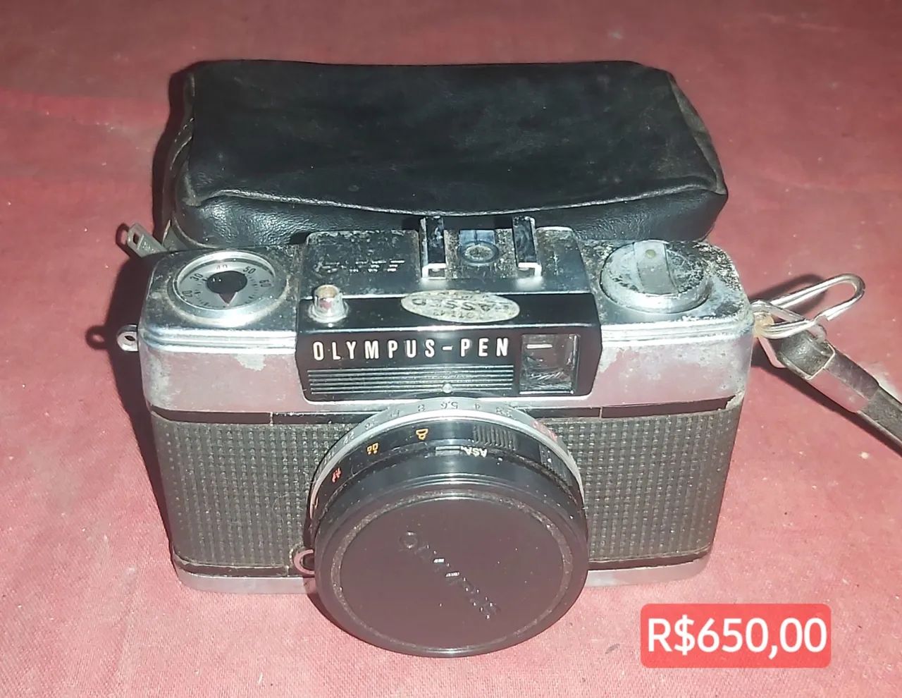 Câmera Olympus Pen Analógica - Semi-nova