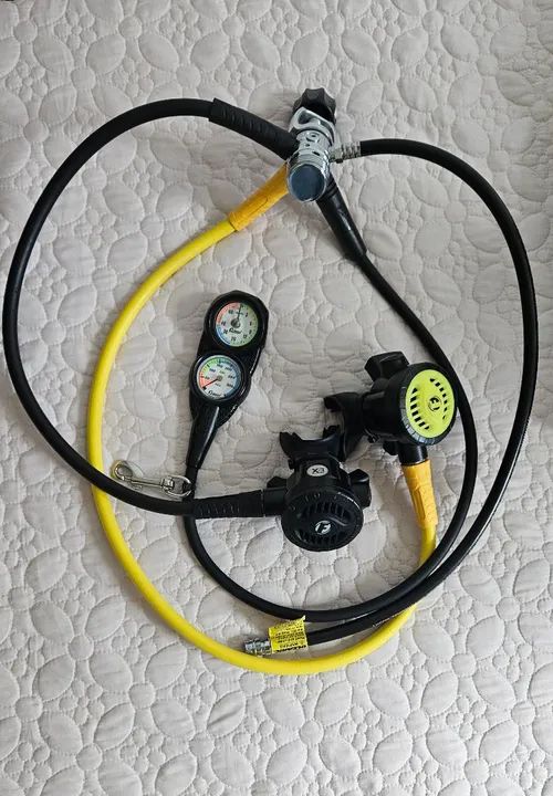 Kit regulador Mergulho Fun Dive, Respirador Principal E Octopus - Pouco uso!!!