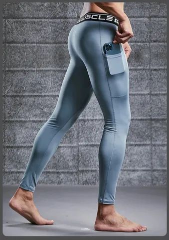 Calça térmica esportiva com bolso - Foto 3