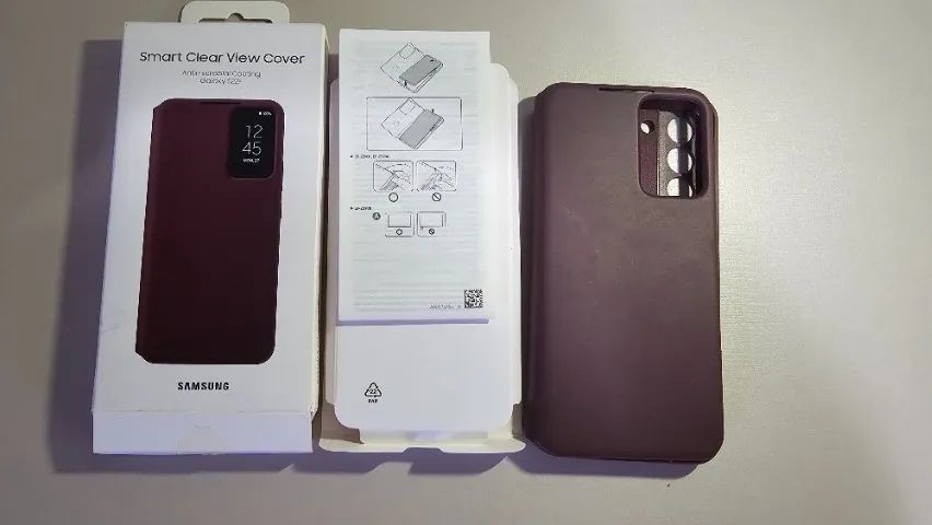 Capa Flip S-View Original Samsung para Galaxy S22 Plus - Foto 2