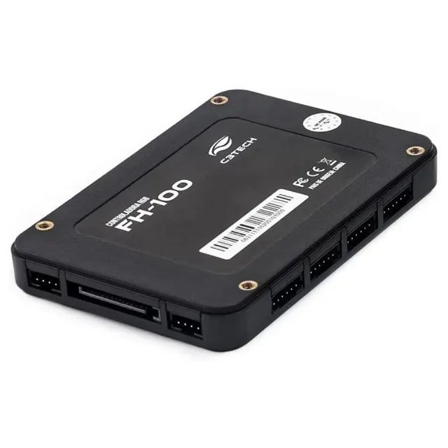 Controladora de Fan C3Tech FH-100BK com Controle - WZetta - Foto 2