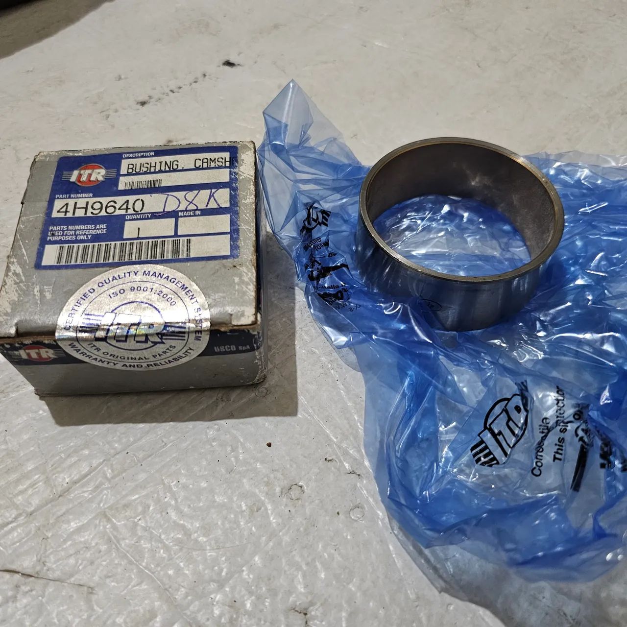 Trator esteira caterpillar D8H D8K bucha comando motor nova 4H9640 - Foto 2