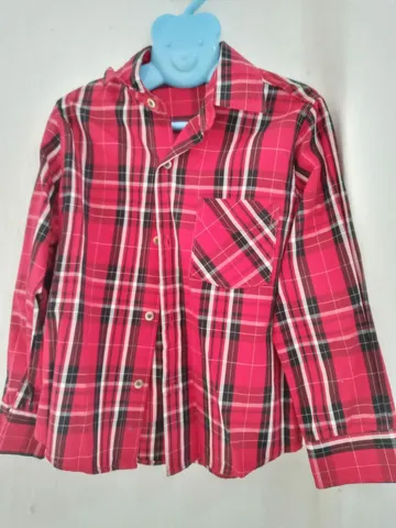 Camisa de Xadrez Infantil