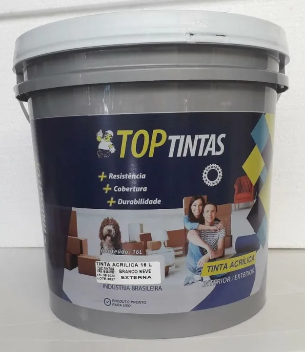 Tinta Acrilica 16 Litros MassaTop