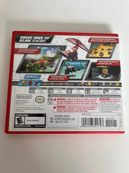 Jogo Mario Kart 7 - Nintendo 3DS - Foto 2