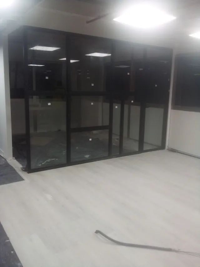 Instalação de vidros 