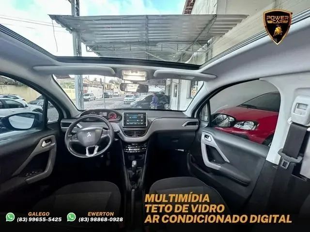 Pegeout 208 allure 2019 com teto de vidro - Foto 5