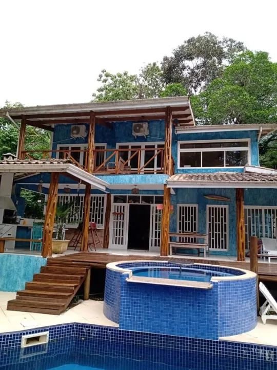 Casa pé na areia - Praia do Félix Ubatuba 