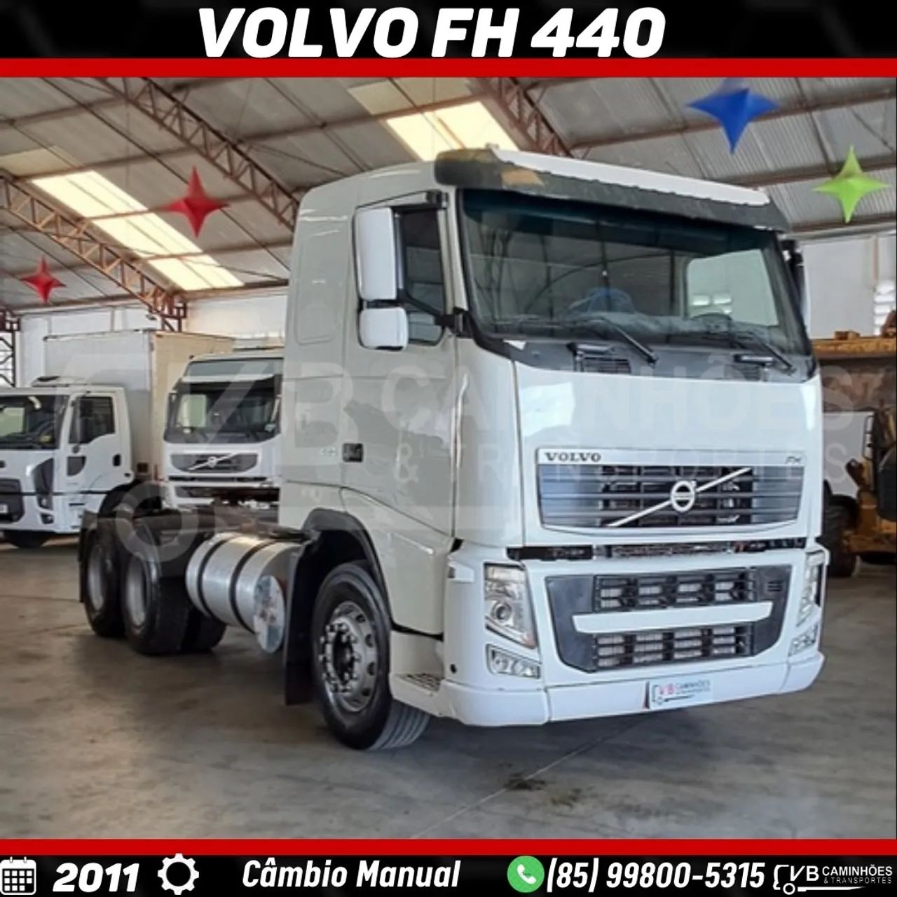 Volvo FH 440 2011 - Câmbio Manual - Foto 2