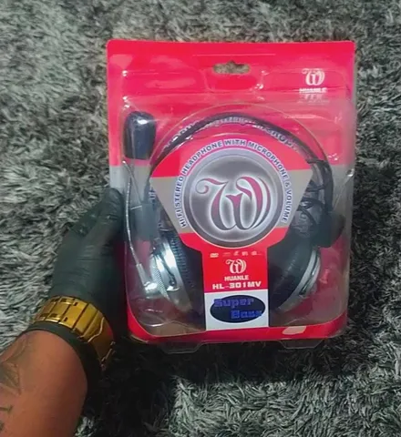 Fone De Ouvido Com Microfone Ajuste De Volume Top Lacrado Com Garantia