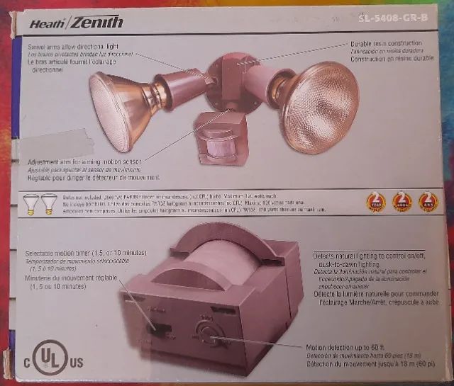 sensor de presença.  Detecta movimento a  315 m distancia no ângulo de 110°.  - Foto 4
