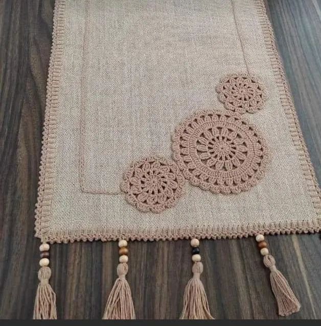 Centro de Mesa em croche - Foto 3