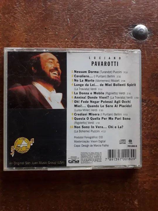 Cd - Luciano pavarotti  -  - Foto 3