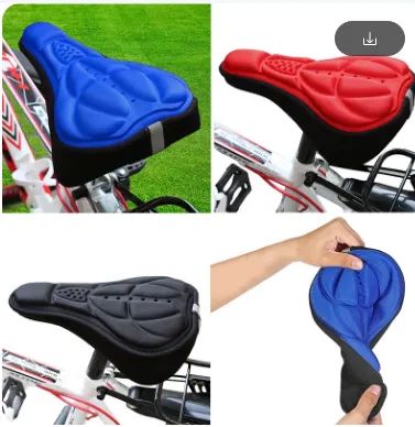 Capa Selim Gel Acolchoada Para Bike Bicicleta E Spinning z720 - Foto 3
