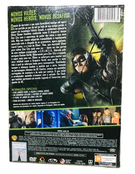 Box dvd série ARROW original-4 temporada(luva plastificada!) - Foto 2