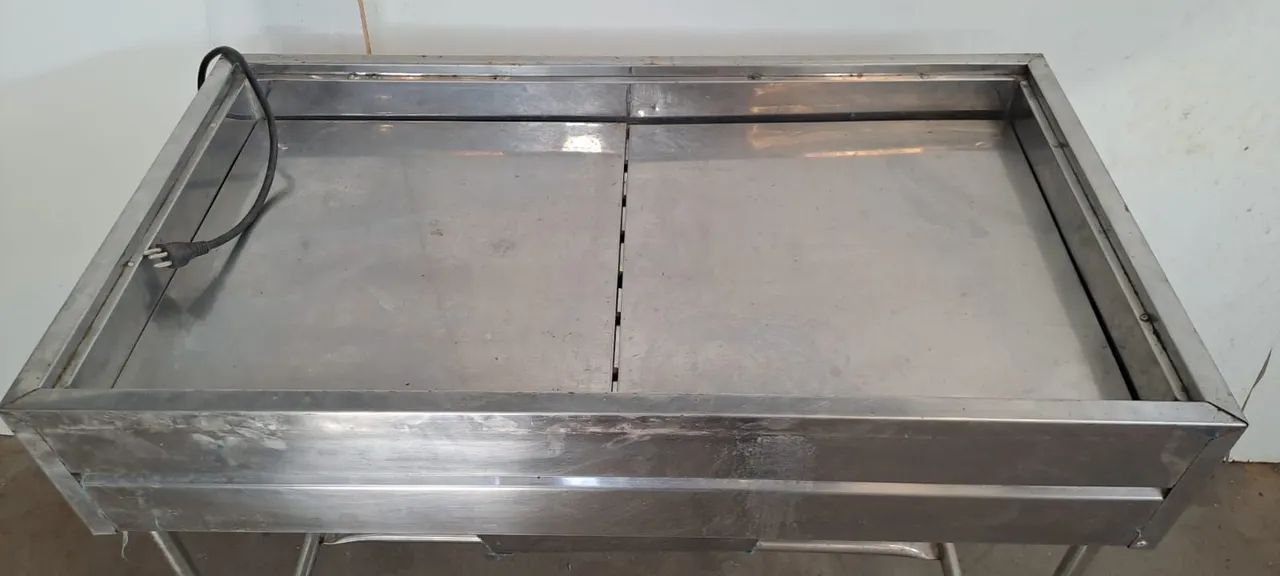 Bancada Refrigerada (pista fria) Inox Motor Elétrico - Foto 2