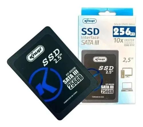 SSD Knup 256GB SATA III 2.5'' Novo