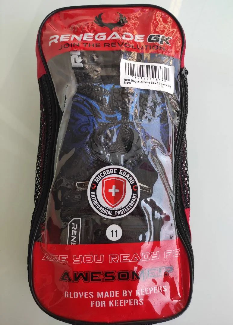 Luva Goleiro Profissional Renegade + Presente - Foto 2