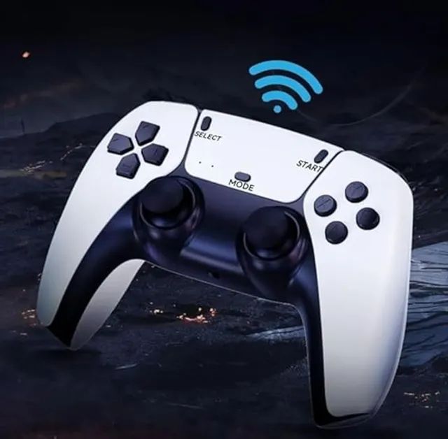 Console Blulory VídeoGame Stick M15 Pro 4K 64GB Com 2 Controles 20.000 mil Jogos - Foto 3