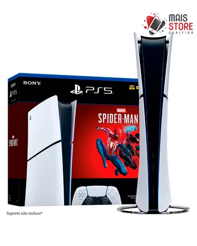 Sony Playstation 5 Slim Digital Spider-Man 2- 1TB- (Novo/Lacrado)