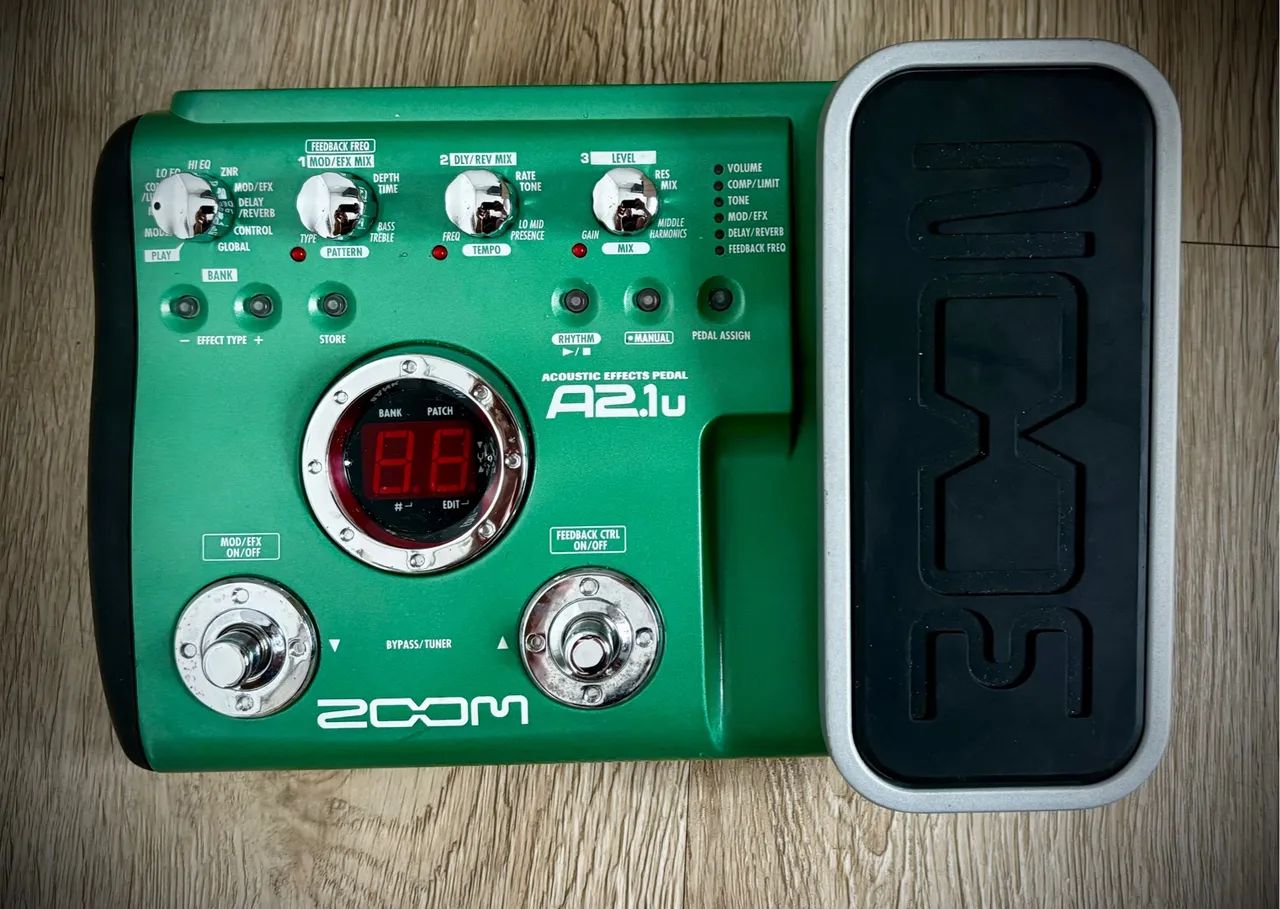 Pedaleira Zoom A2.1u para violão  - Foto 2