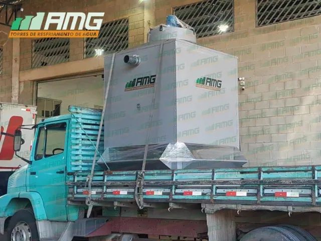 Torre de resfriamento de água AMG modelo 260 nova 60m³/h com garantia 1 ano Pronta entrega - Foto 3