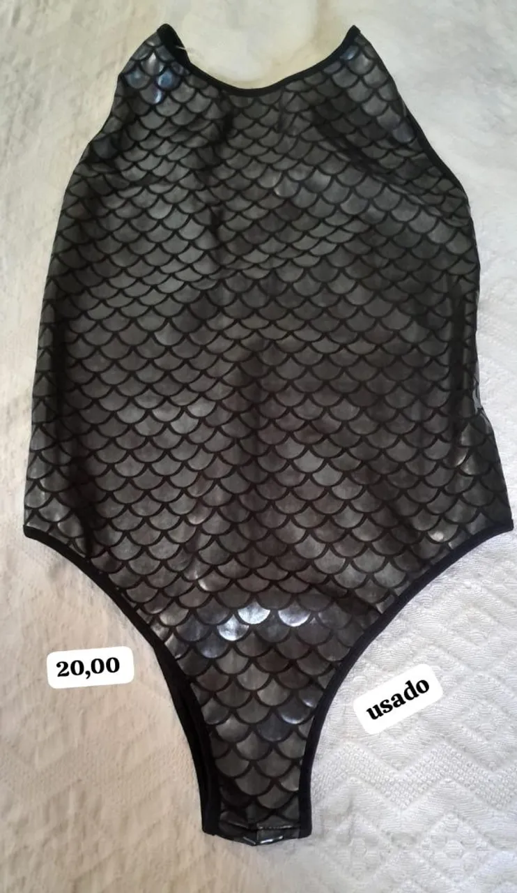Body Escama de Sereia