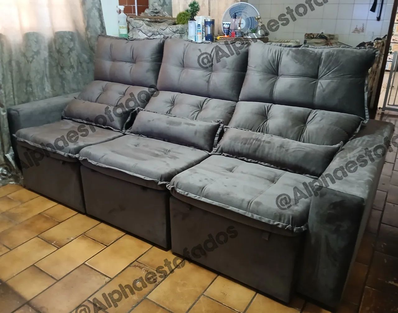 Sofá Retrátil 2,90 × 1,80 mts64169930007298121
