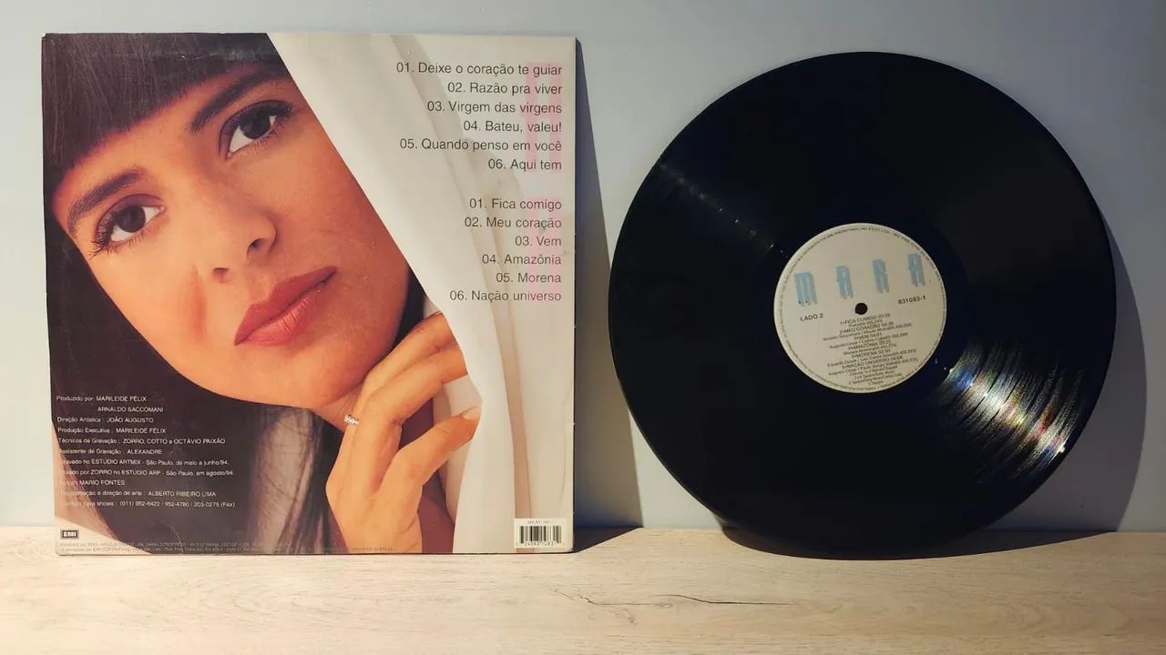Disco de Vinil - Mara - LP - 1994 - Foto 2