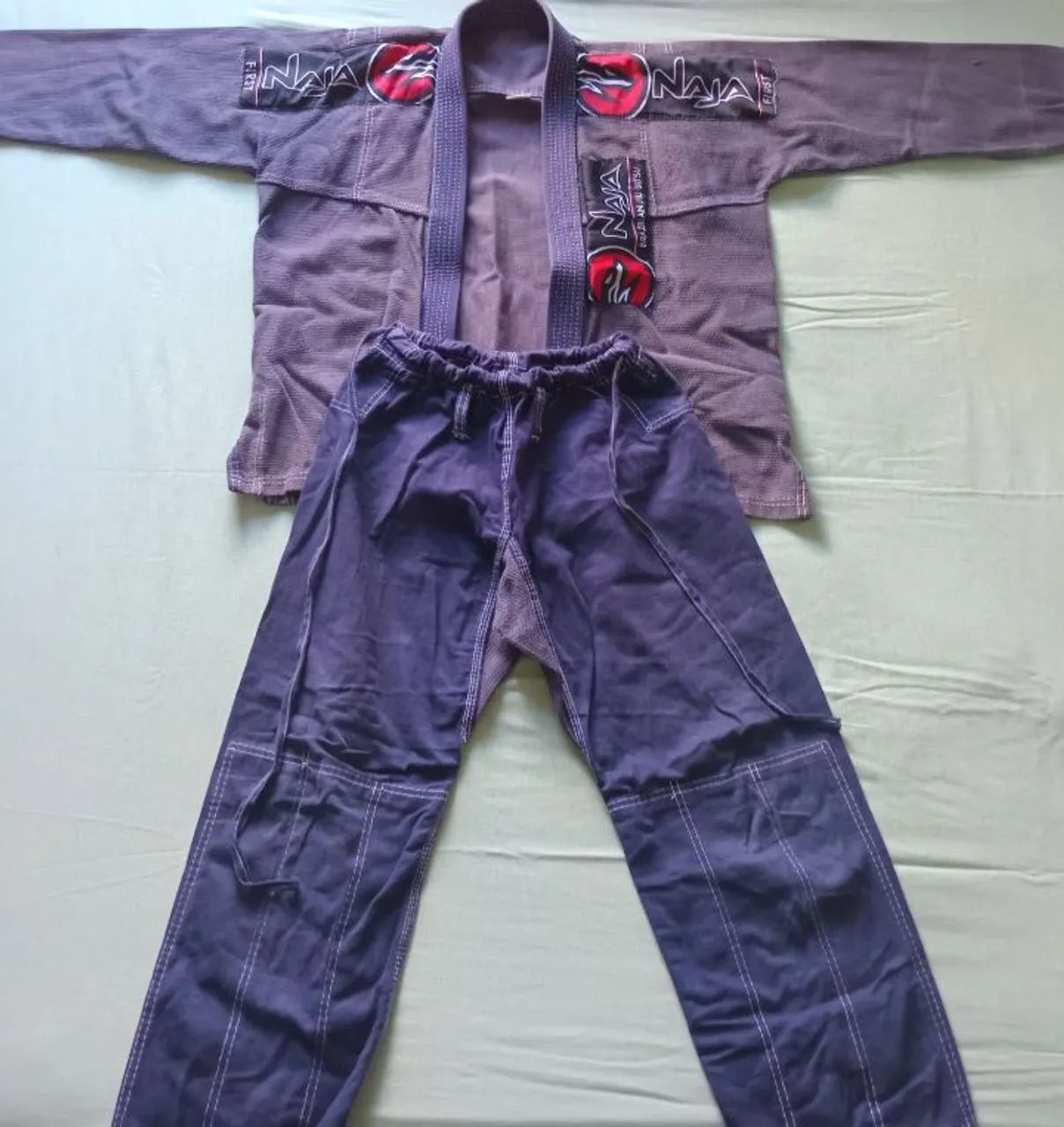 Kimono Jiu-Jitsu Naja Azul Infatil 