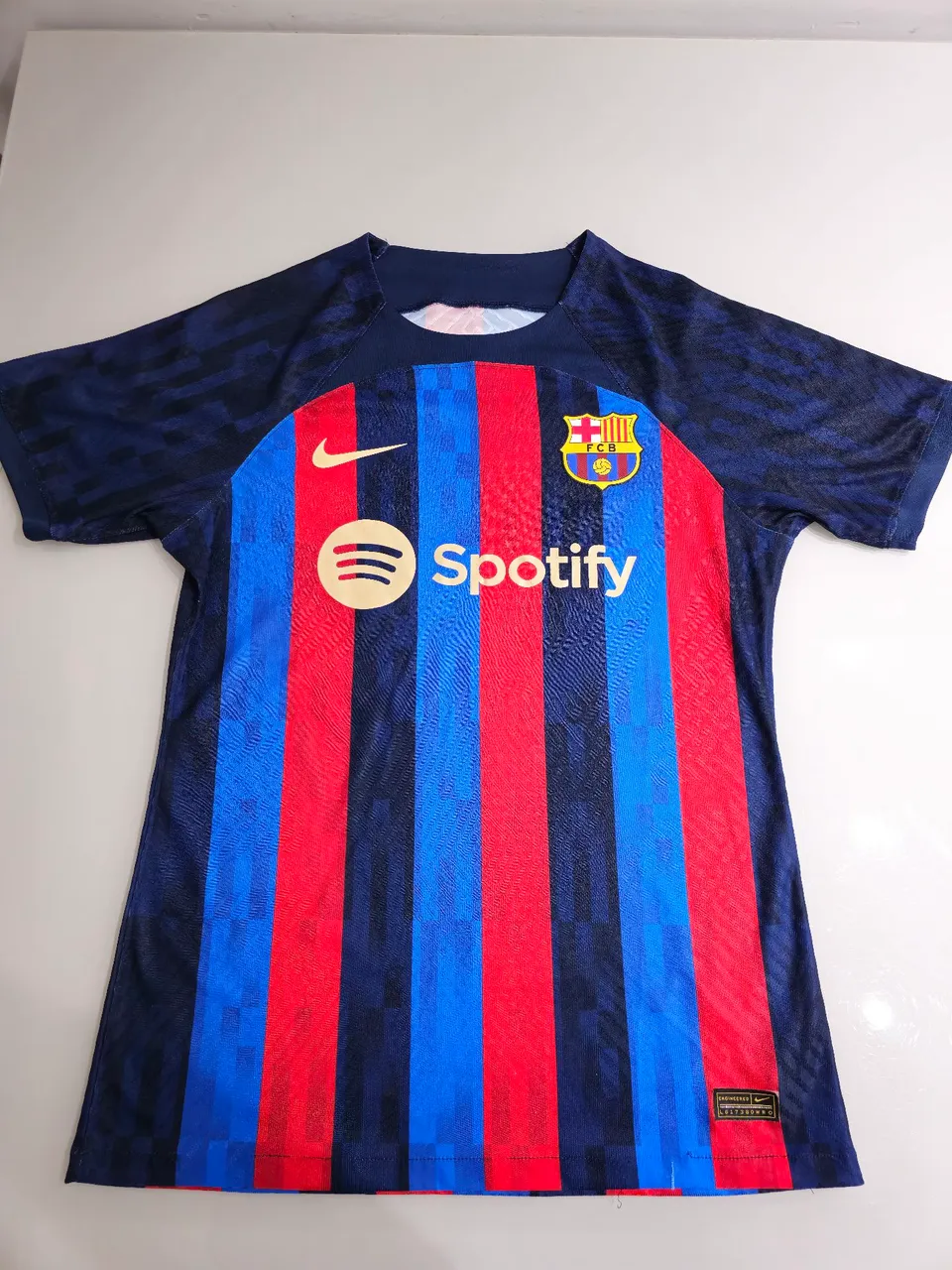 Camisa do Barcelona 2022/23 - Spotify Versão Jogador.