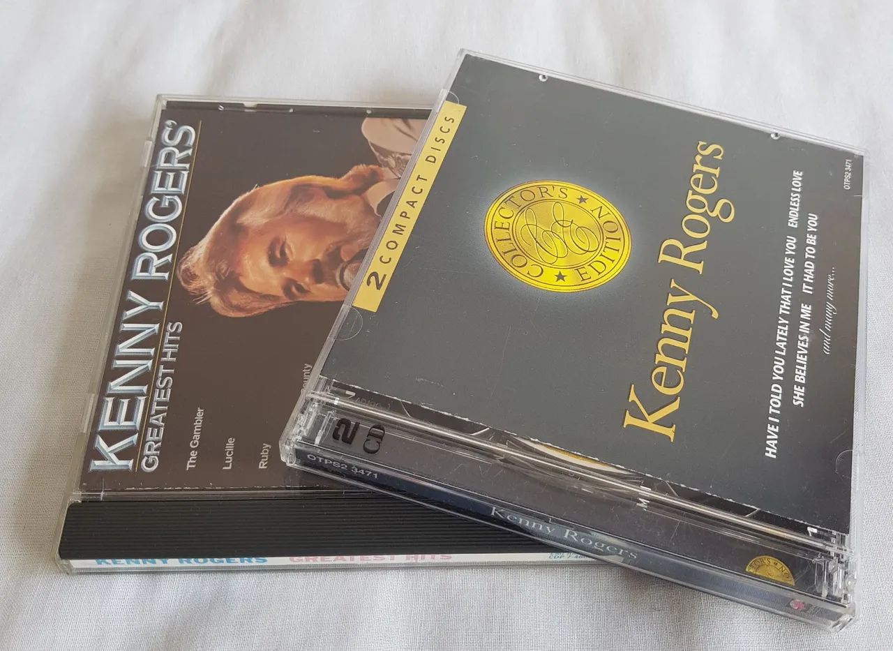 Cds Kenny Rogers - Collector's Editions(duplo) e Greatest hits  - Foto 2