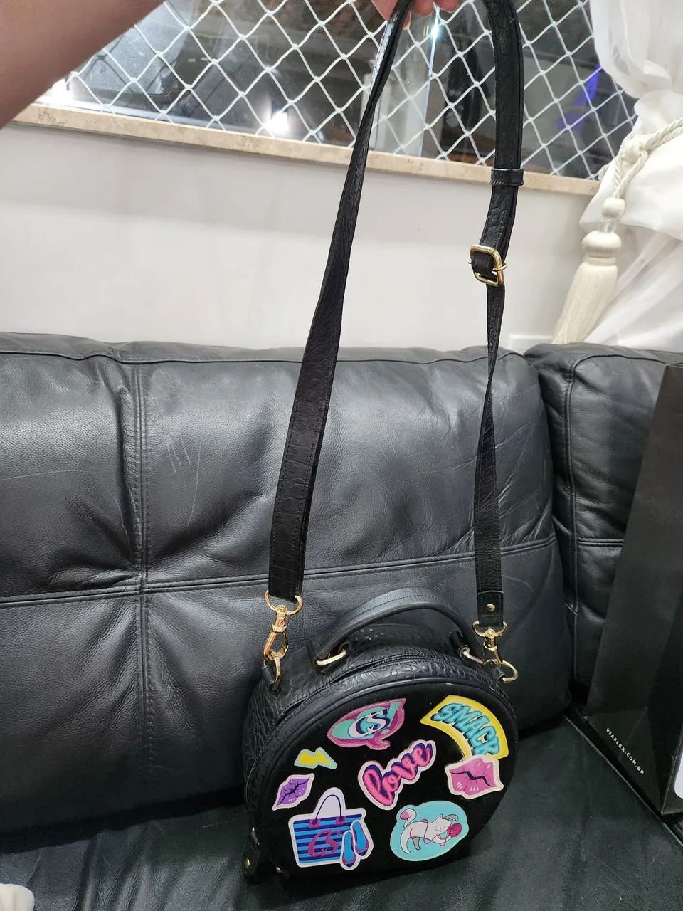 Bolsa Carmen Steffens com alca - Foto 4