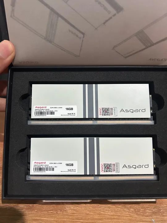 Memória ram 32gb Rgb 3600mz