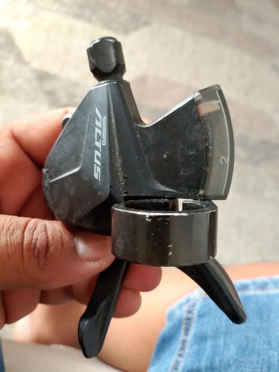 Shimano Altus - Trocador de marchas