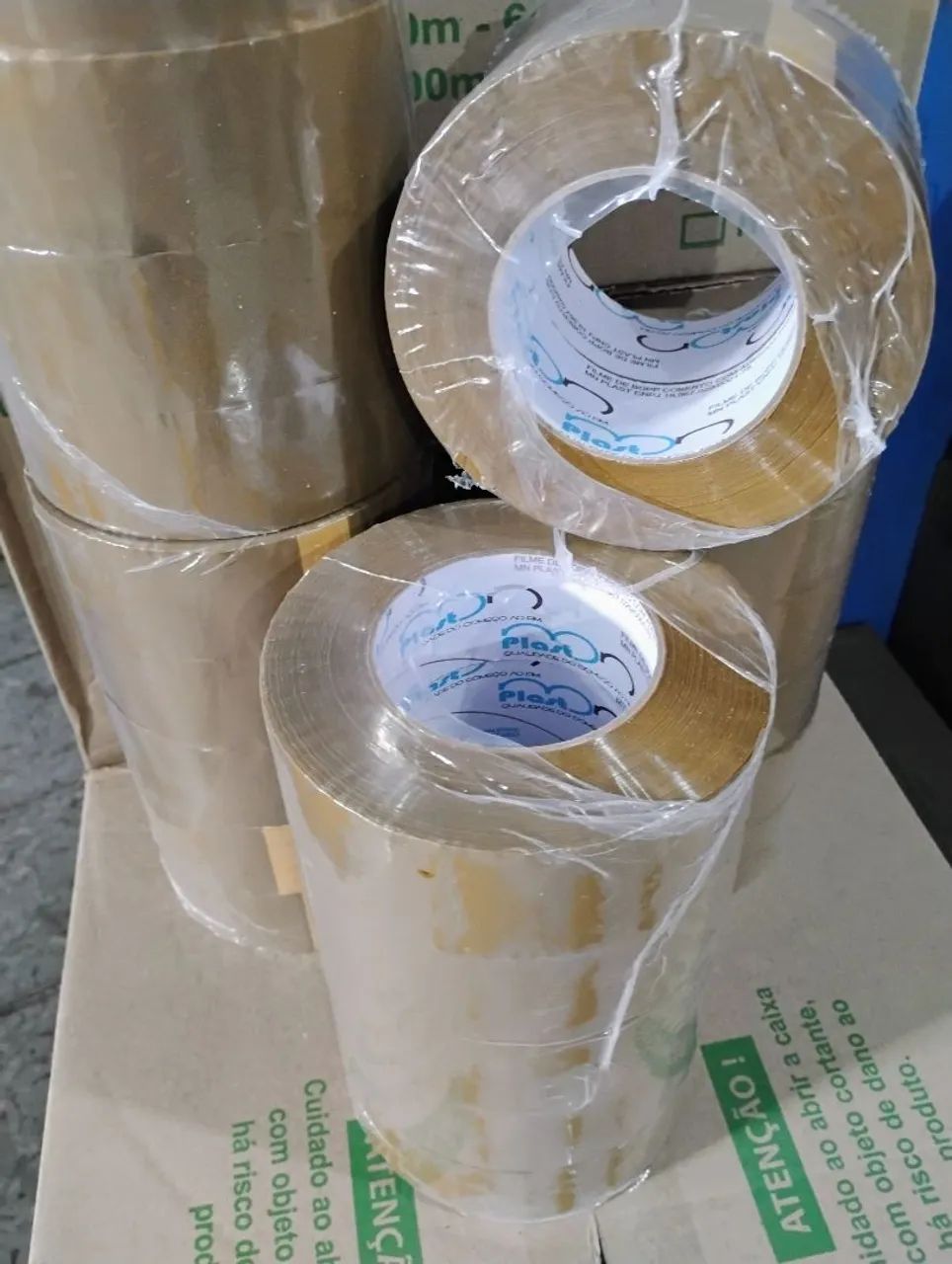 Fita para empacotamento Marrom - Foto 4